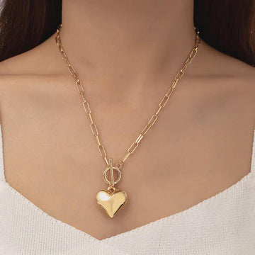 Romance heart shape pendant